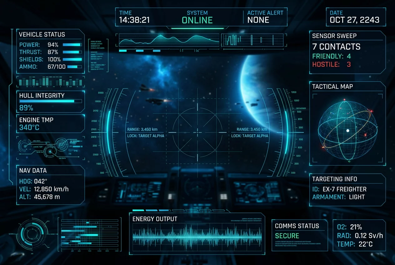 Advanced technology digital background
