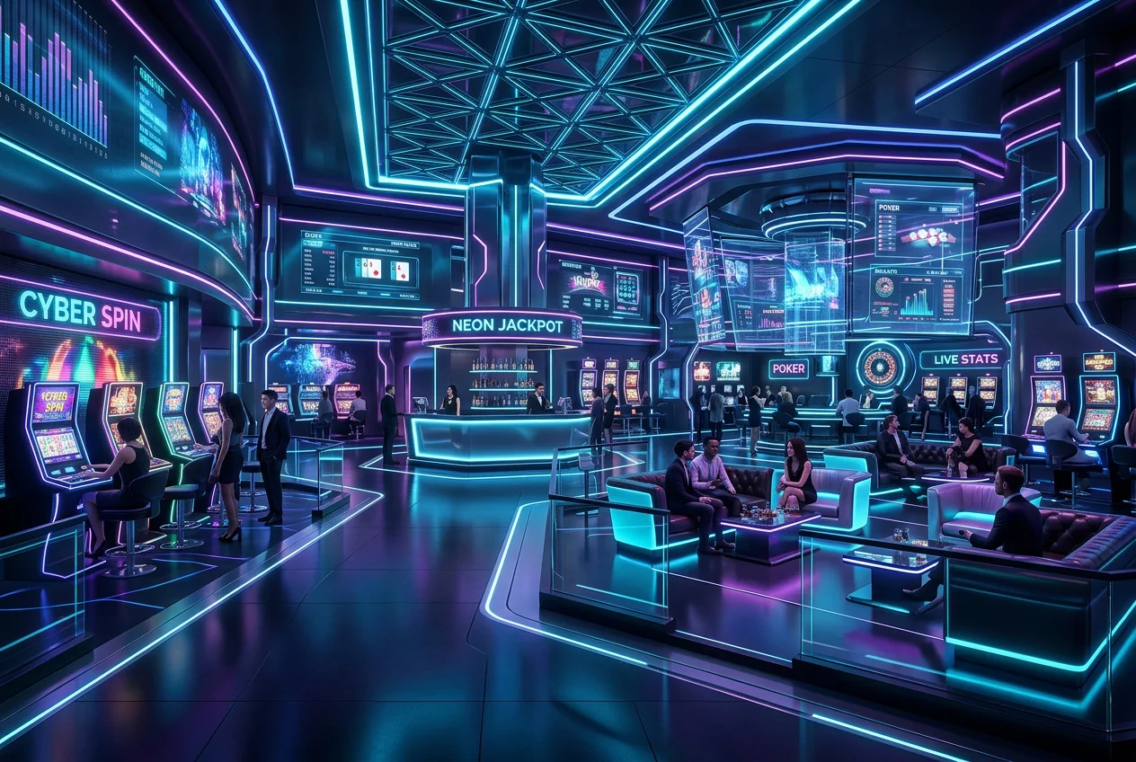 Neon Nexus Lobby